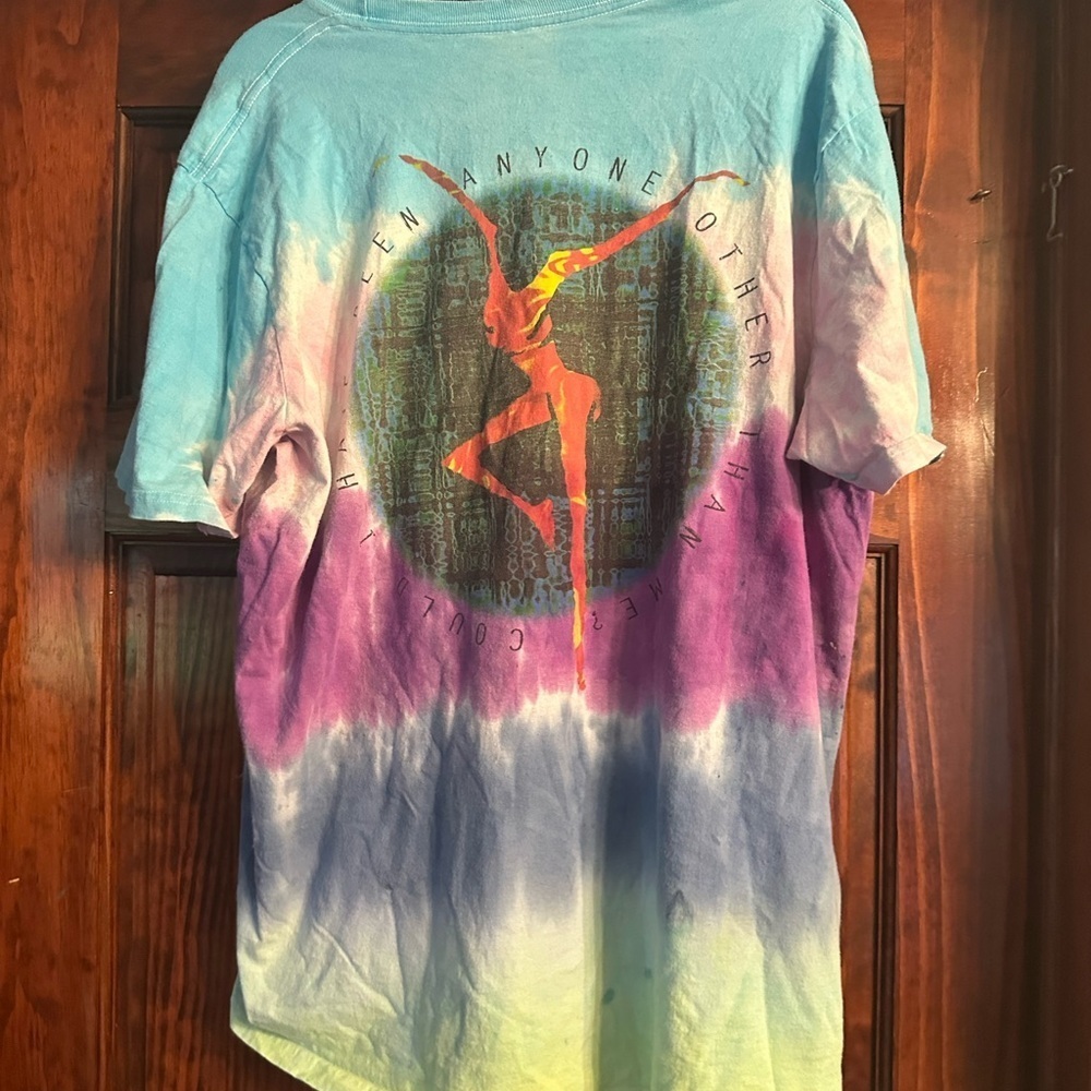 Dave Mathews Band Colorful Tie-Dye Graphic T-Shirt